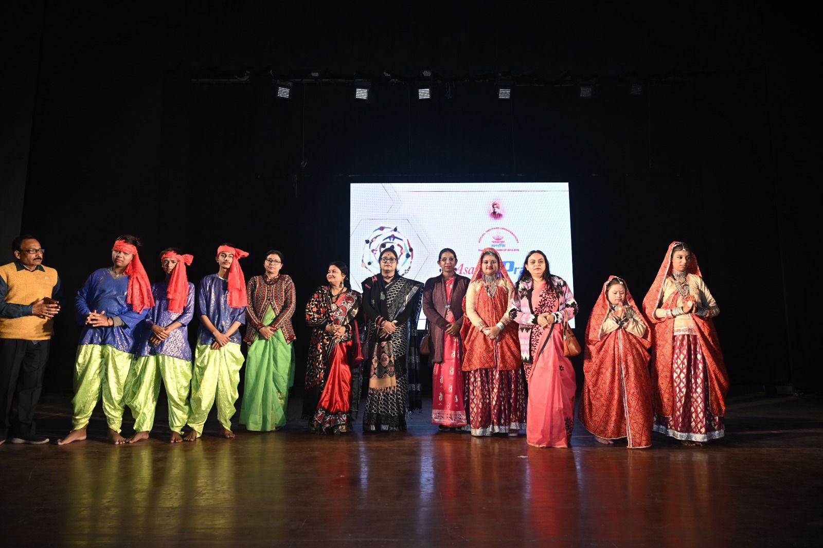 Volunteers at a charity drive