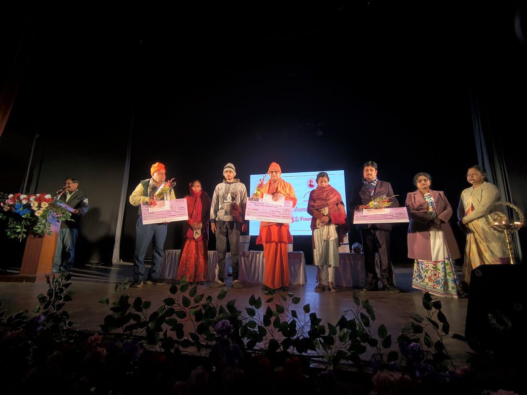 Volunteers at a charity drive