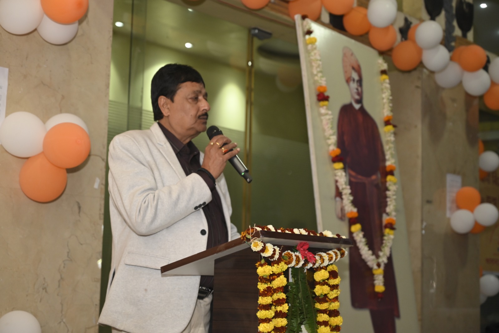 Volunteers at a charity drive