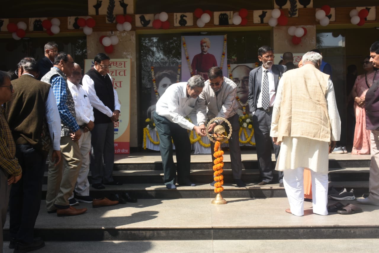 Volunteers at a charity drive